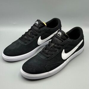 Nike SB Men's 11.5 Sneakers Black Suede Leather Skate Heritage Vulc CD5010